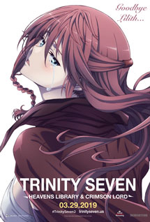 دانلود انیمه Trinity Seven Movie 2: Heavens Library to Crimson Lord