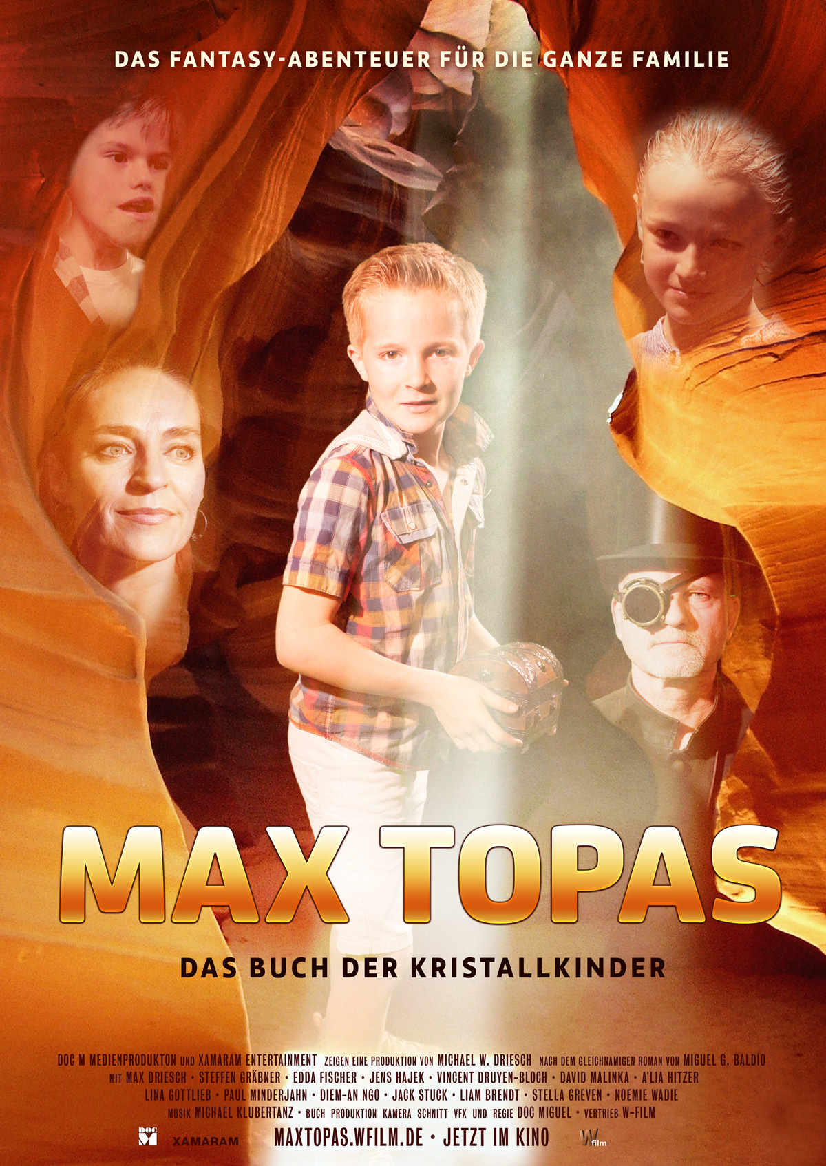 دانلود فیلم Max Topas - Das Buch der Kristallkinder